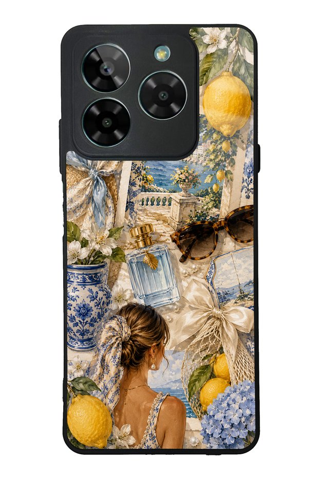 Gm Era 50 Amalfi Blue Designed Glossy Phone Case
