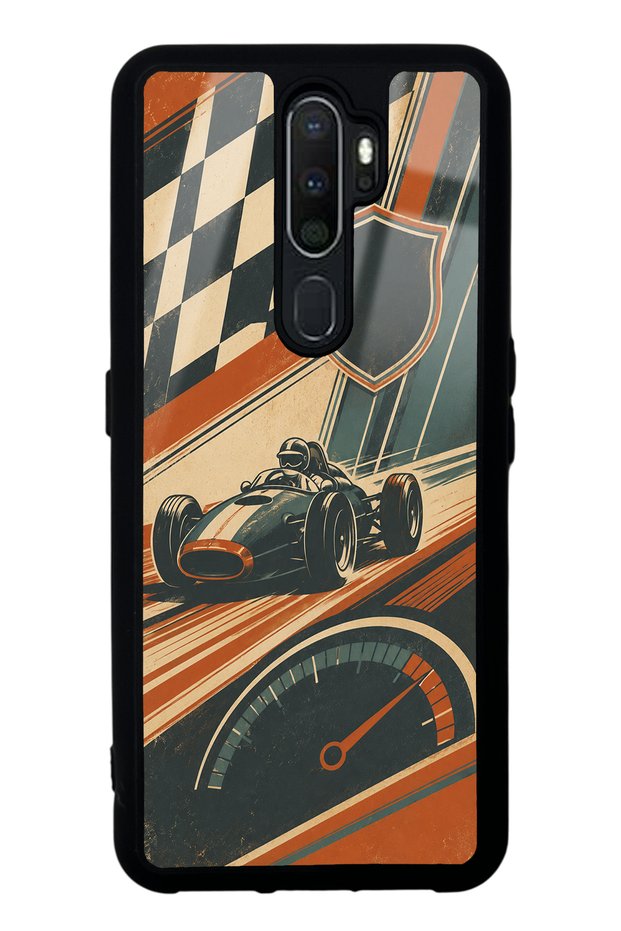 Oppo A5 2020 Heritage Racer Design Glossy Phone Case