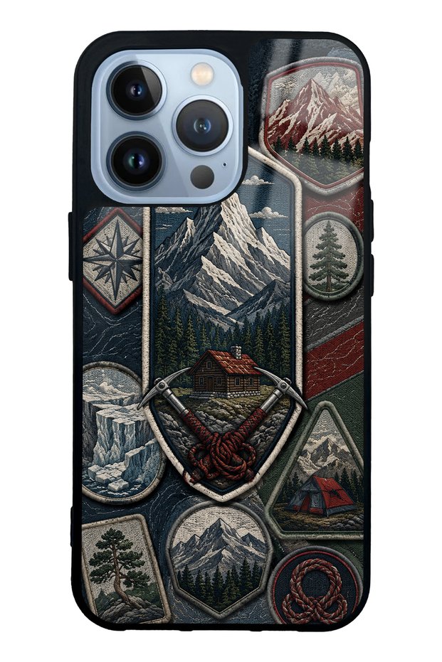 iPhone 13 Pro Peakbound Design Glossy Phone Case