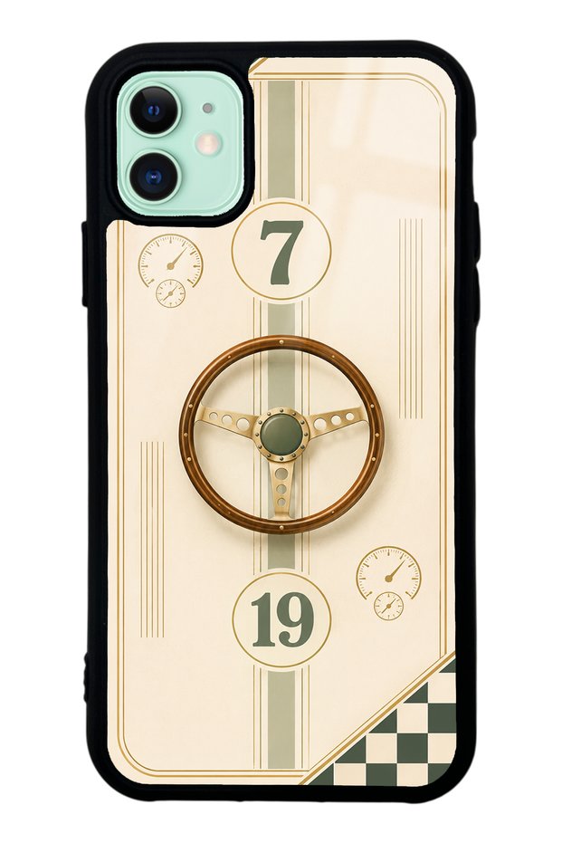 iPhone 11 Classic Racer 7 Design Glossy Phone Case