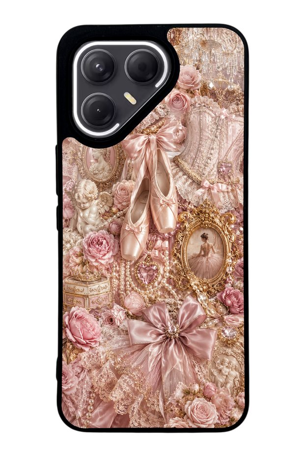 Tecno Pova 7 Pro Angel Ballet Design Glossy Phone Case