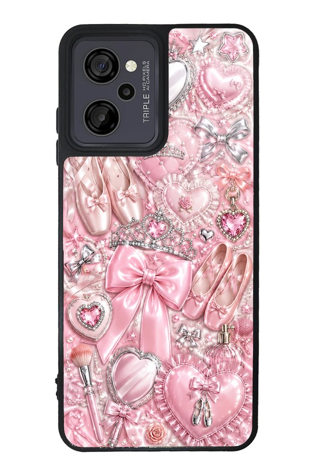 Casper M40 Royal Pink Ballet Design Glossy Phone Case