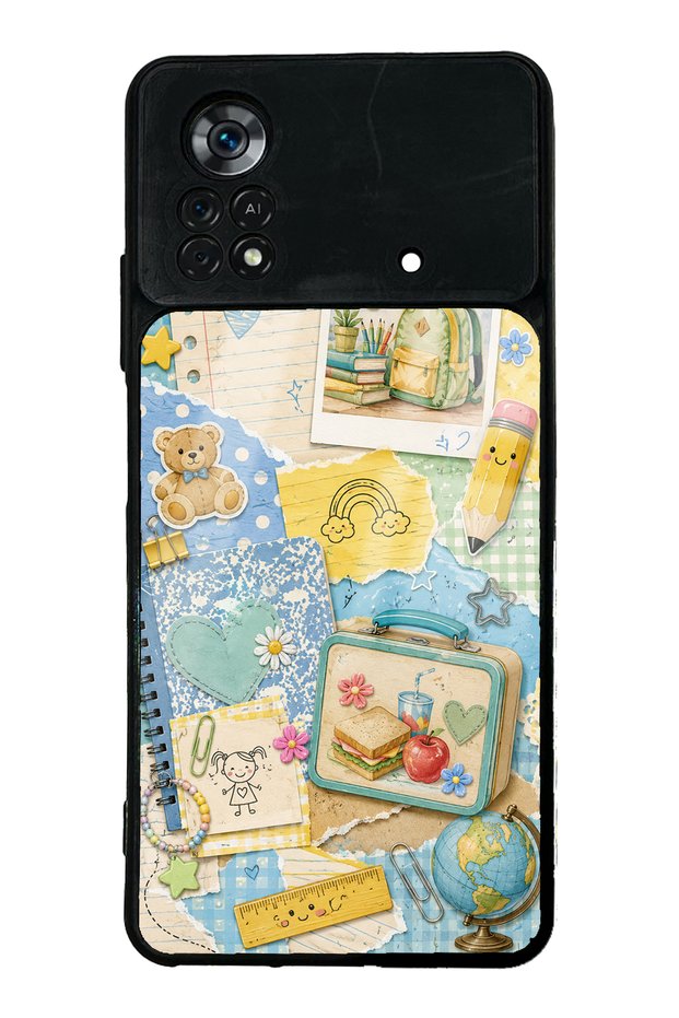 Xiaomi Poco X4 Pro Campus Notes Design Glossy Phone Case