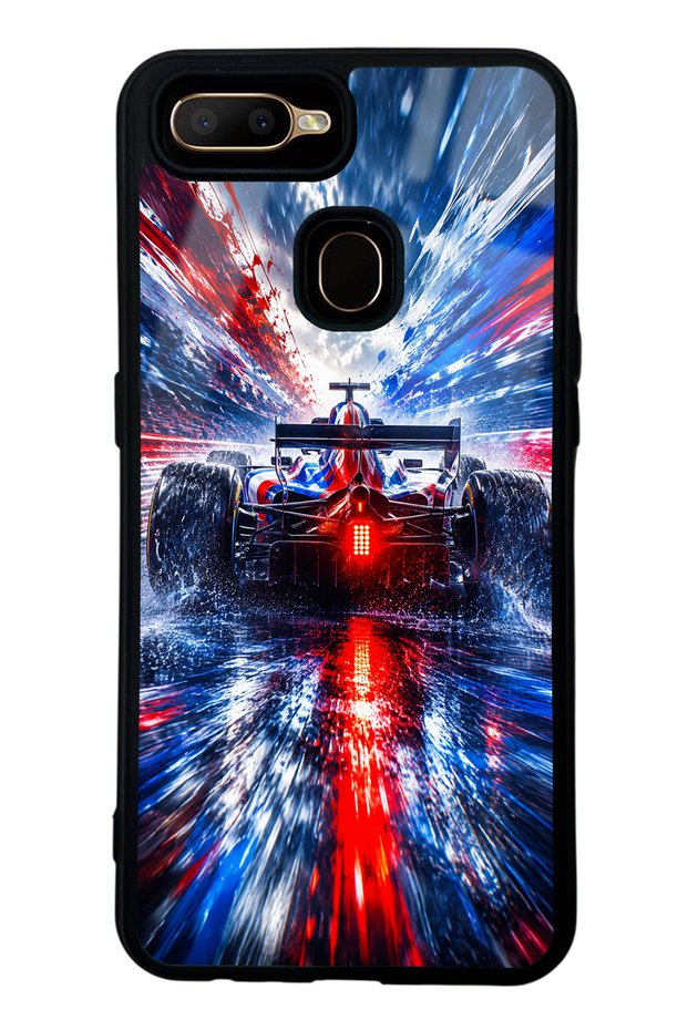Oppo A5S Storm Racer Design Glossy Phone Case