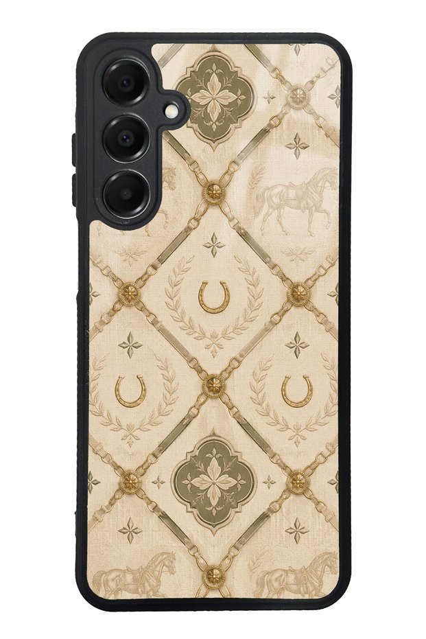 Samsung A16 Maison Équestre Design Glossy Phone Case