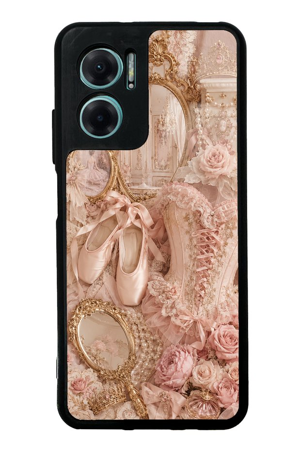 Xiaomi Redmi Note 11E Glossy Phone Case with Royal Ballet Vanity Design