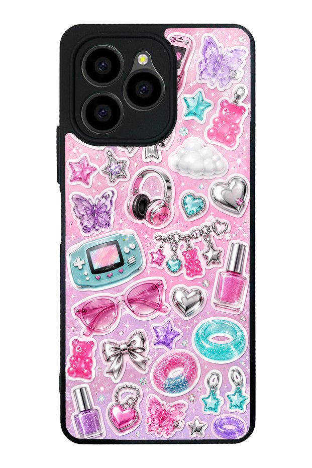 Omix X6 Y2K Sticker Dreams Design Glossy Phone Case