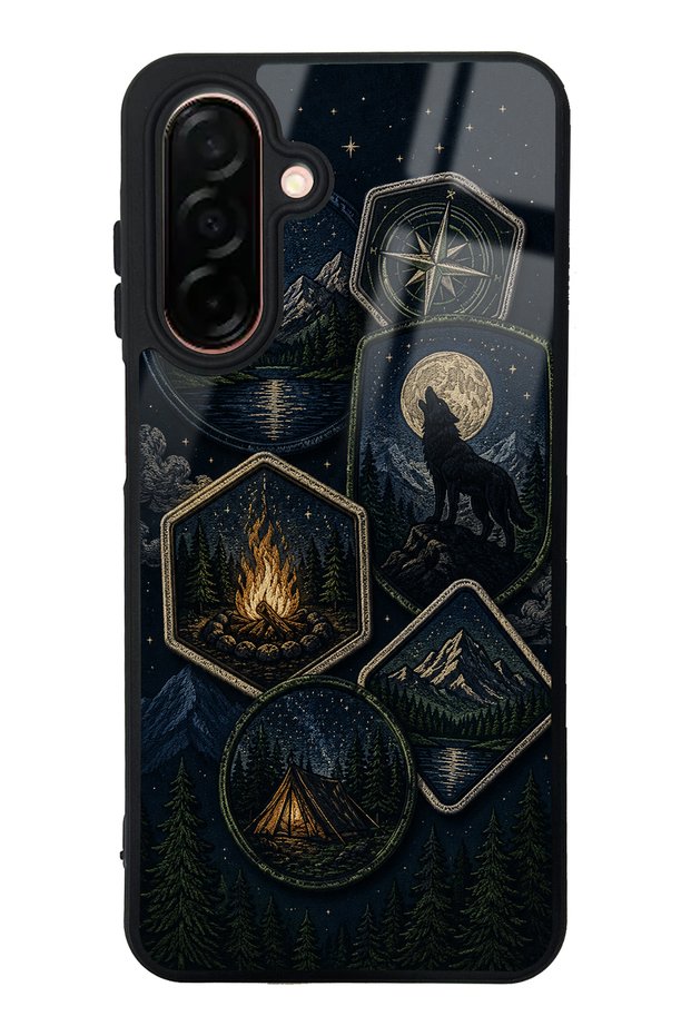 Samsung A26 Moonlit Trails Design Glossy Phone Case