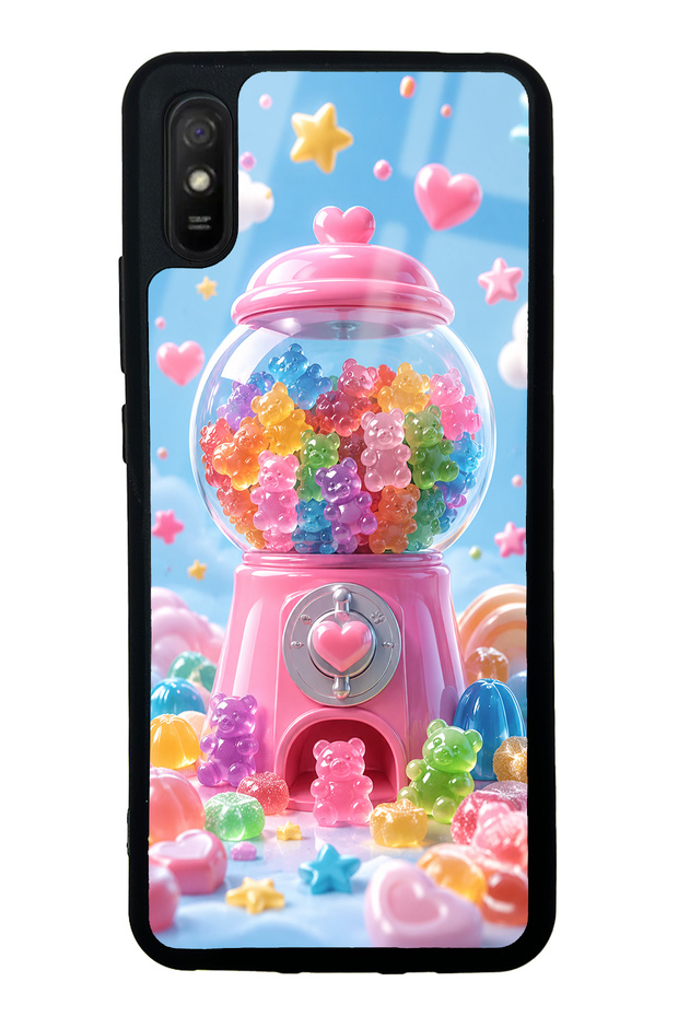 Xiaomi Redmi 9A Candy Bear Dream Design Glossy Phone Case