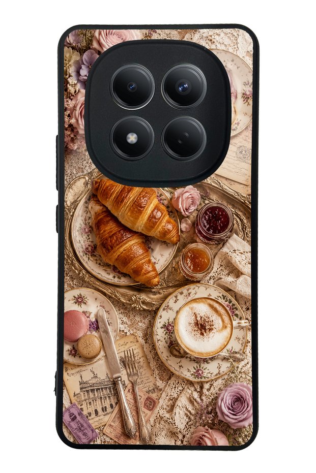 Xiaomi Redmi Note 15 Pro 4g French Café Romance Design Glossy Phone Case