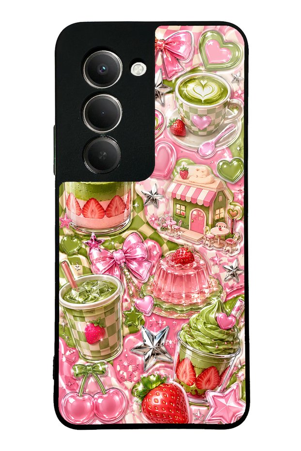 Xiaomi Redmi 15 Matcha Candy Club Design Glossy Phone Case