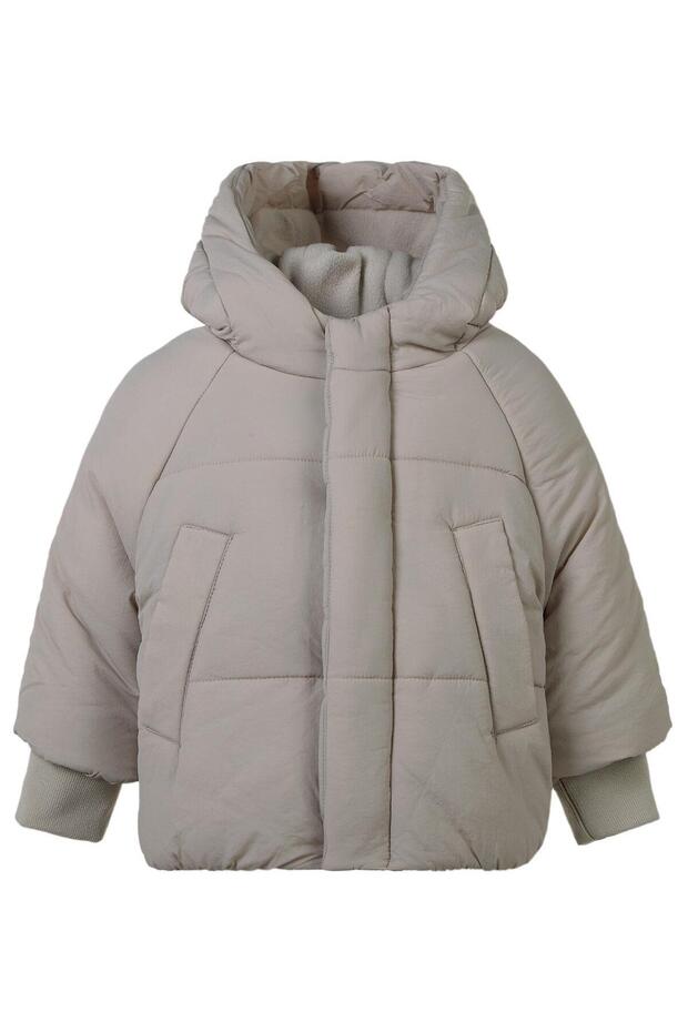 Basic 6-18 Months Coat - Beige