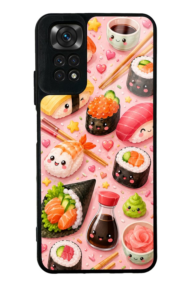 Xiaomi Redmi Note 11S Sushi Love Club Design Glossy Phone Case