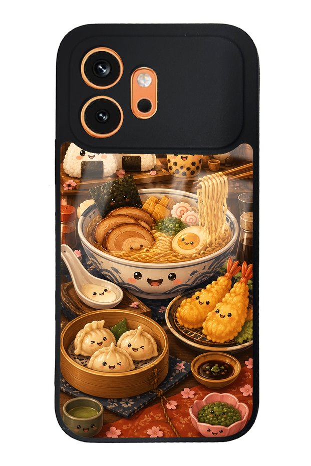 Honor 600 Ramen Bento Club Design Glossy Phone Case