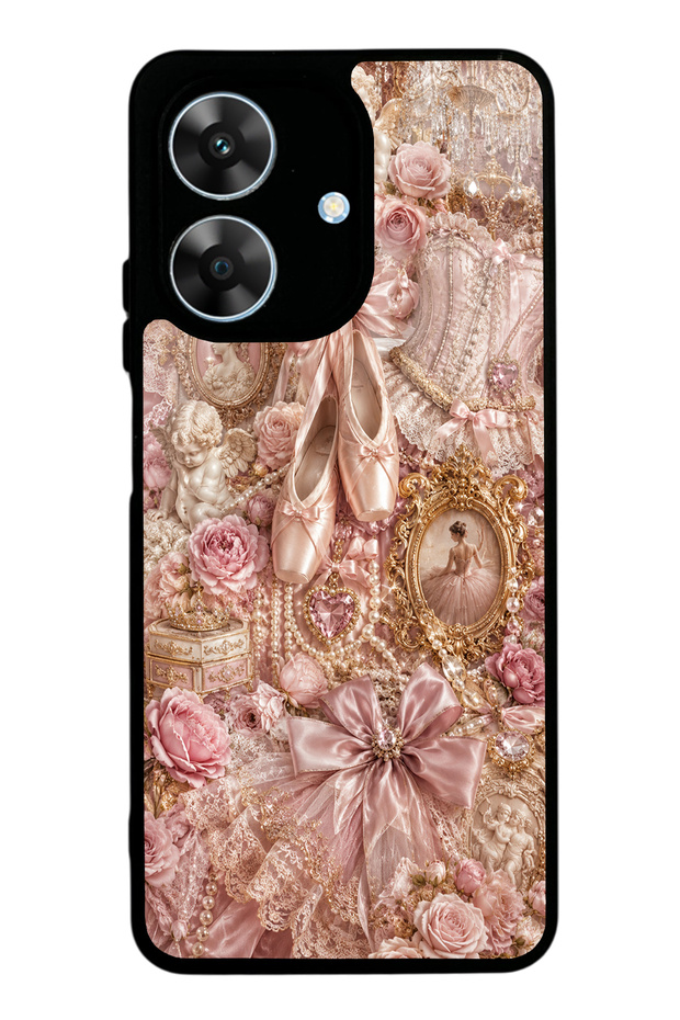 Realme Note 60 Angel Ballet Design Glossy Phone Case