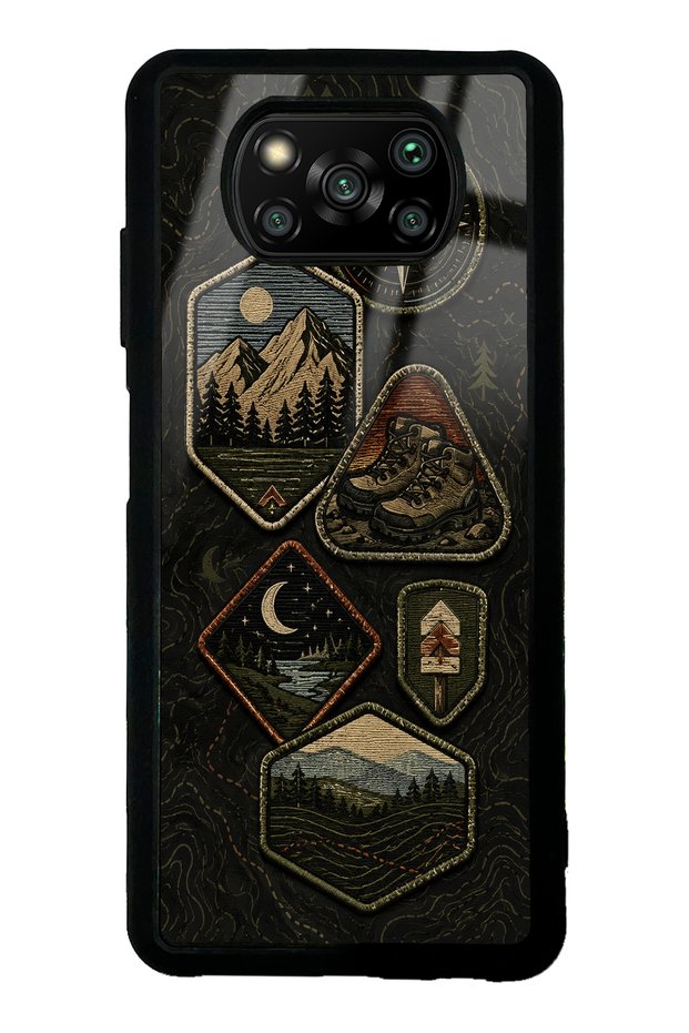 حافظة هاتف Xiaomi Poco X3 Wildbound بتصميم لامع