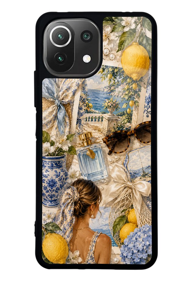 Xiaomi Mi 11 Lite Amalfi Blue Design Glossy Phone Case
