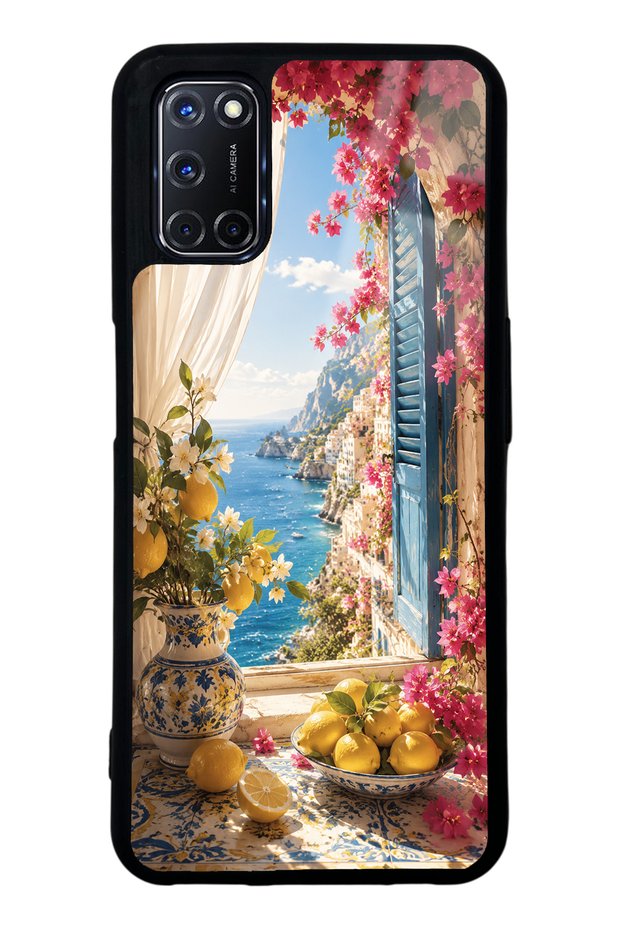 Oppo A52 Dolce Vita Amalfi Design Glossy Phone Case