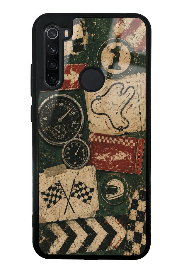 Xiaomi Redmi Note 8 Heritage Track Club Design Glossy Phone Case