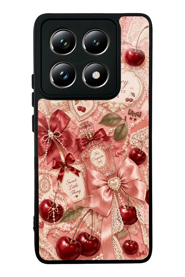 Xiaomi Mi 14t Pro Cherry Parfum Coquette Design Glossy Phone Case