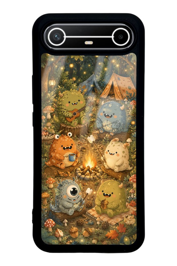 Tecno Spark Slim Forest Friends Camp Design Glossy Phone Case