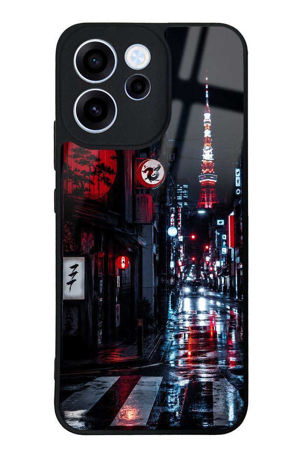 Oppo Reno 15F Midnight Tokyo Design Glossy Phone Case