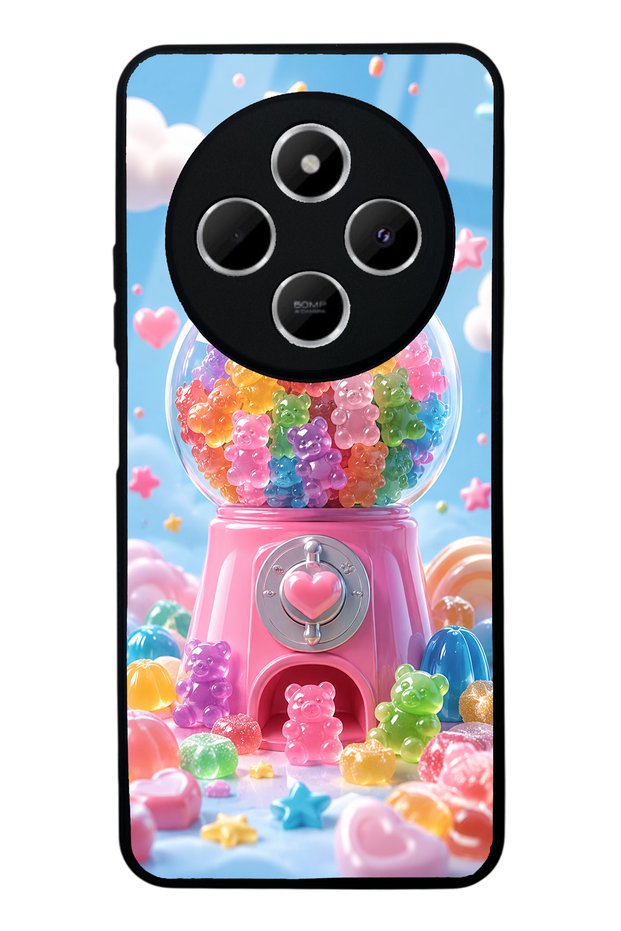 Xiaomi Redmi 14C Candy Bear Dream Design Glossy Phone Case