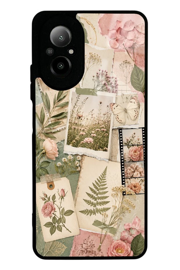 Realme 12 Lite Soft Garden Notes Design Glossy Phone Case