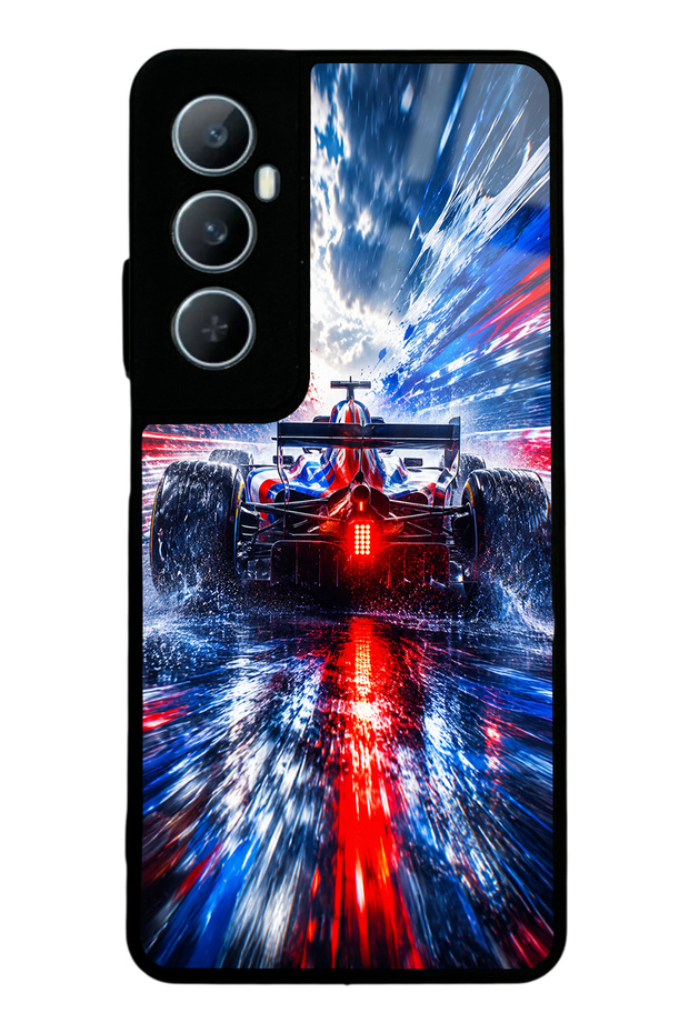 Realme C65 Storm Racer Design Glossy Phone Case
