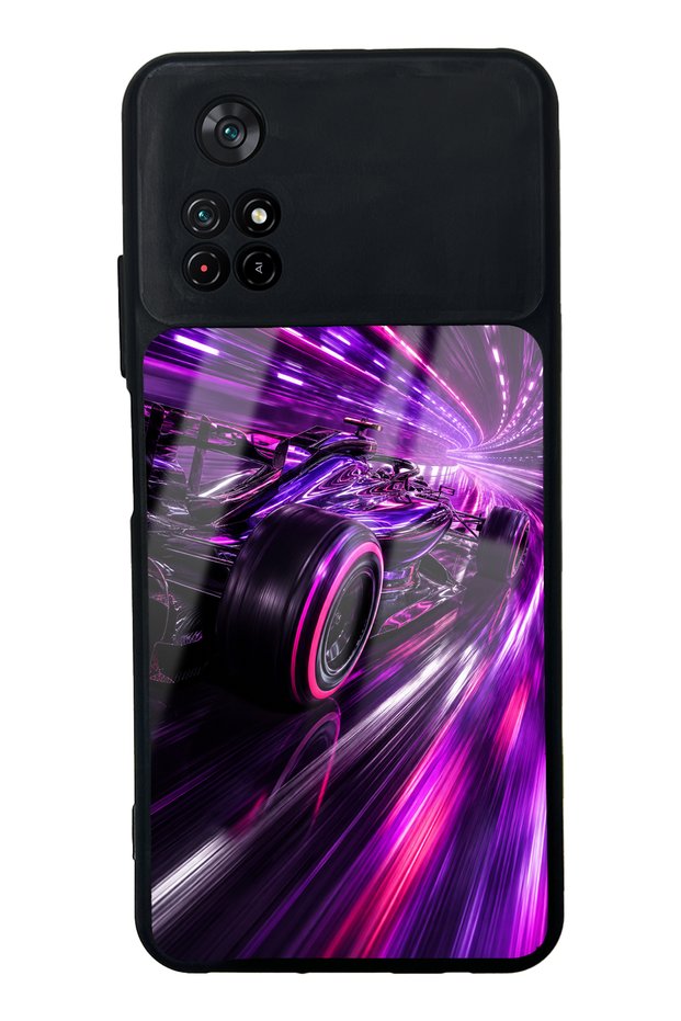 حافظة هاتف Xiaomi Poco M4 Pro Quantum Drive بتصميم لامع