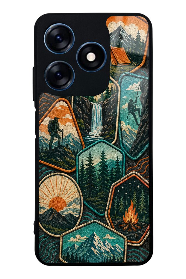 Tecno Spark 10 Wild Horizon Design Glossy Phone Case