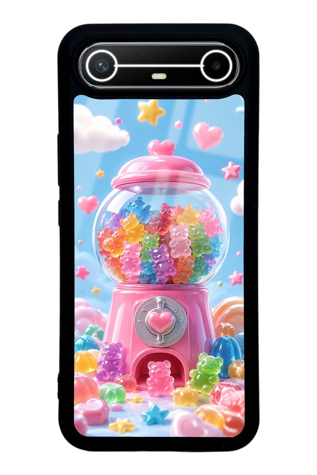 Tecno Spark Slim Candy Bear Dream Design Glossy Phone Case