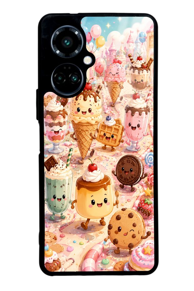 Tecno Camon 19 Dessert Wonderland Design Glossy Phone Case