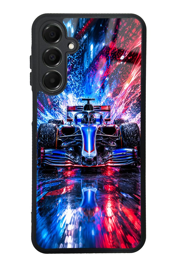 Samsung A16 Bluefire Apex Design Glossy Phone Case