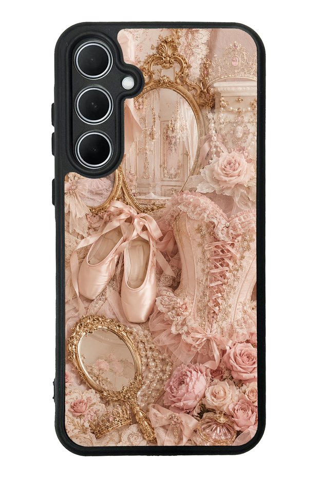 Samsung A35 Royal Ballet Vanity Design Glossy Phone Case