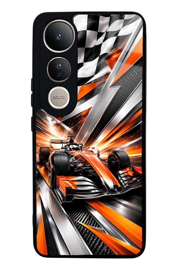 Vivo V50 Lite Inferno Apex Design Glossy Phone Case