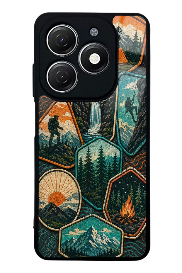 Tecno Spark 20 Wild Horizon Design Glossy Phone Case