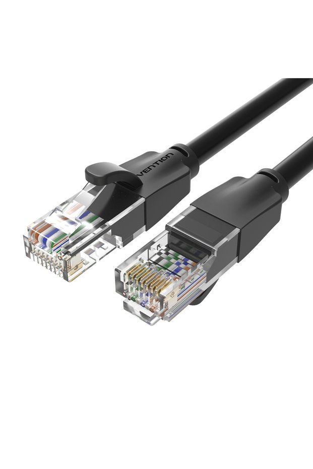 Cablu patch UTP Cat 6 20m negru IBEBQ