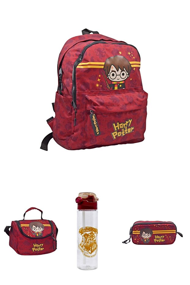 Harry Potter Backpack (Set of 4 Pieces)