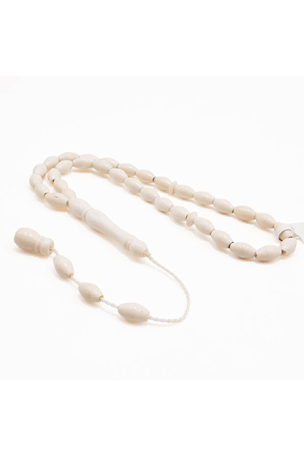 Camel Bone Rosary – 33 Beads 6/9.5mm Oval Prayer Tasbih 15g