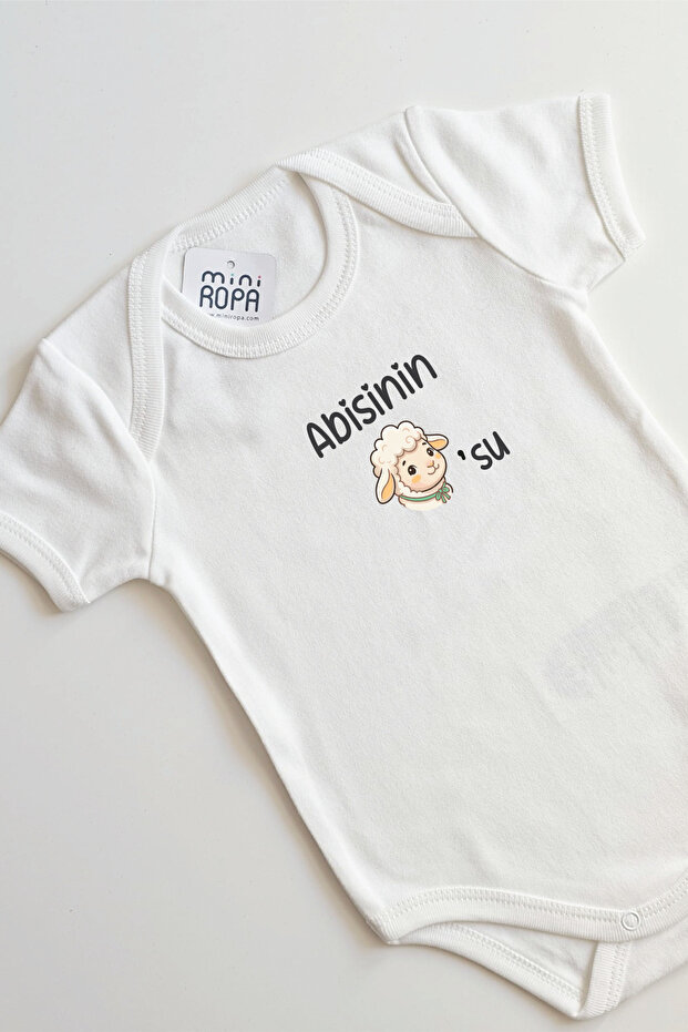 Abisinin Kuzusu Written Baby Bodysuit Abi Written Bodysuit