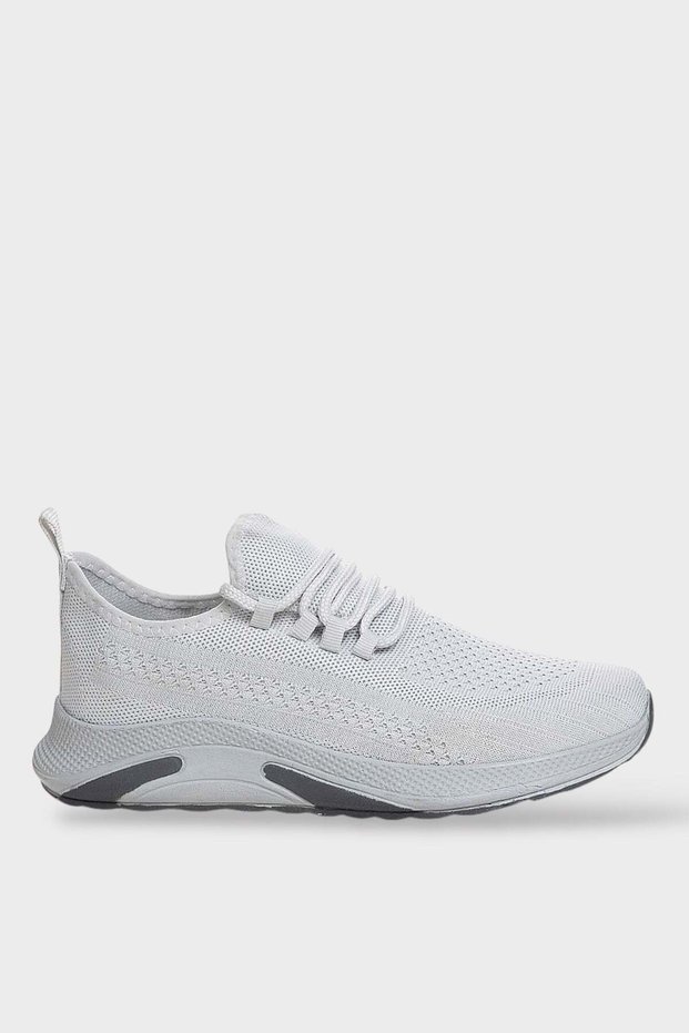 Unisex Summer Knitwear Sports Shoes Gray