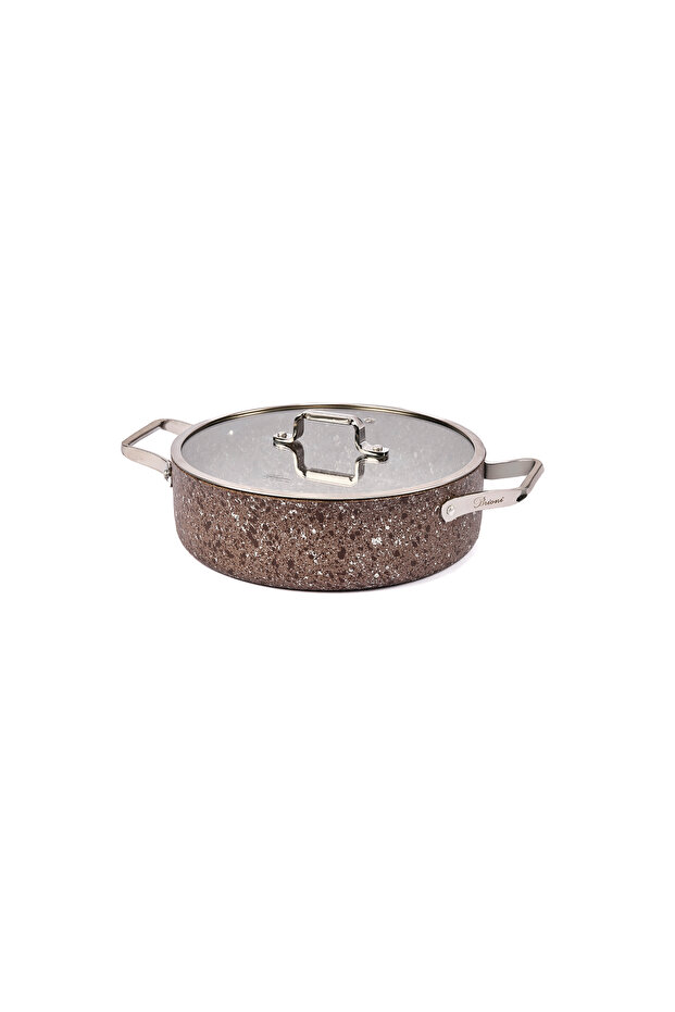 Stone-Age Terra 26 cm Non-Scratch Fireproof Non-Stick Induction Cookware