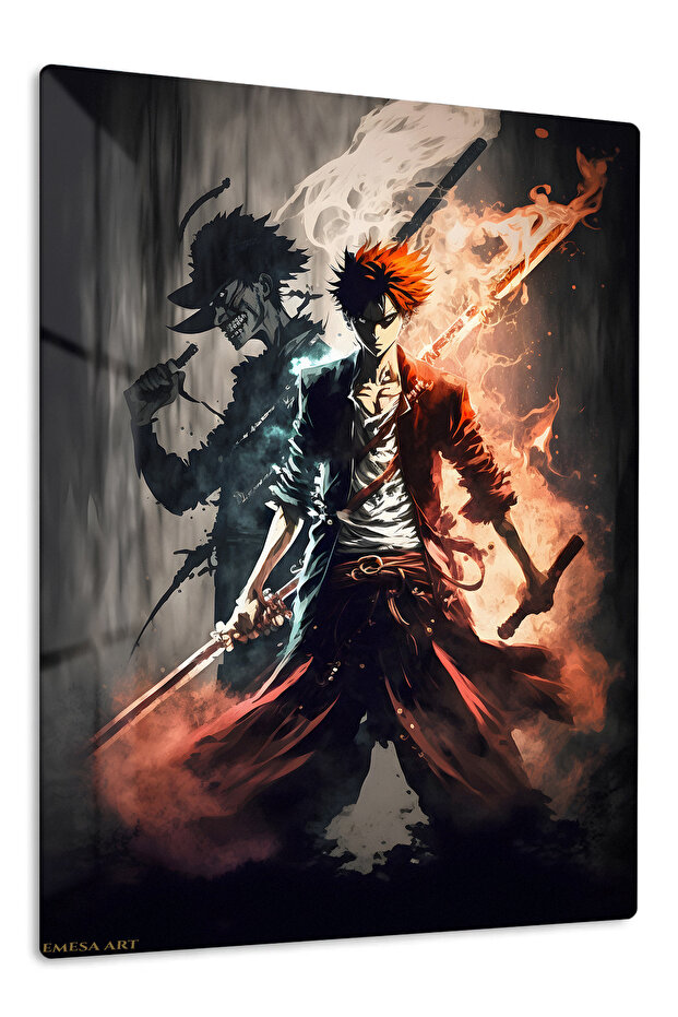 Ken Kaneki Anime Metal Wall Art