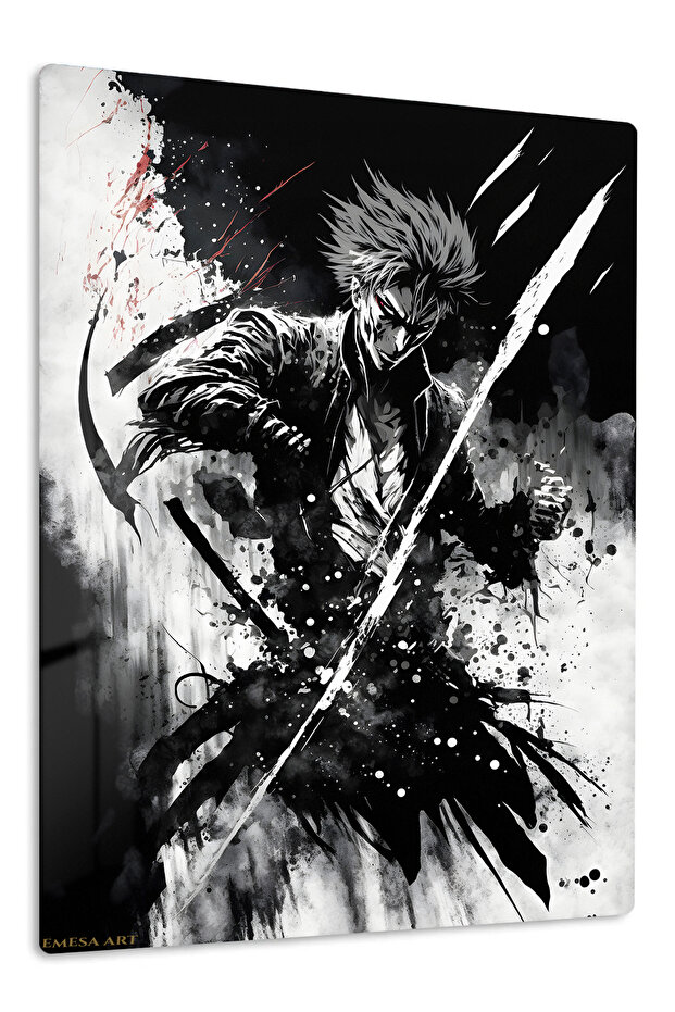 Sanji Anime Metal Wall Art
