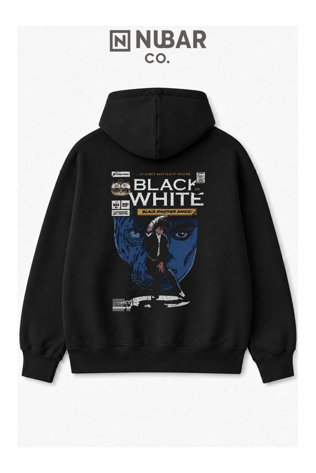 Michael Jackson Printed 3 Thread Threaded Unisex Premium Kangaroo Pocket Sweatshirt