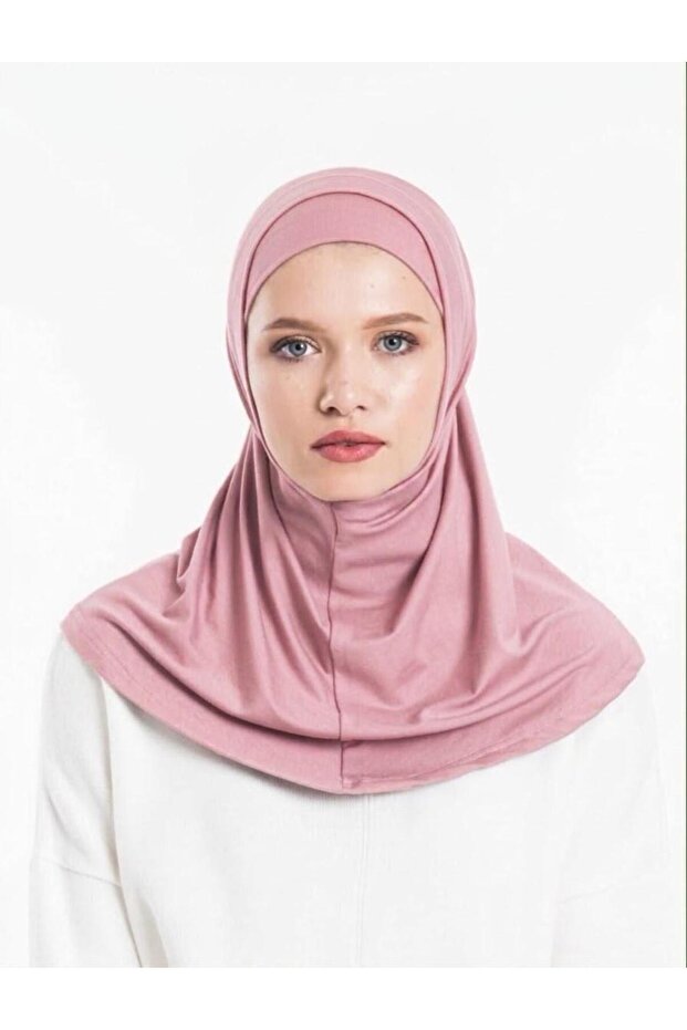 Tesettür Hijab Two-Piece Viscose Lycra Fabric – for Daily Use and Prayer