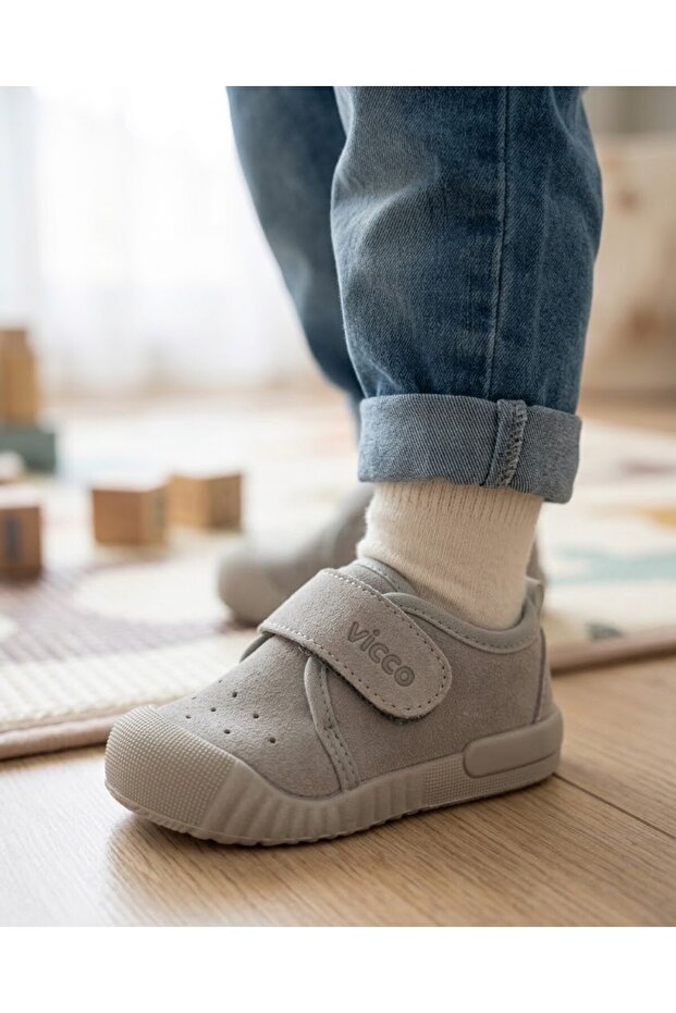Anka ii first step daily orthopedic shoes - grey