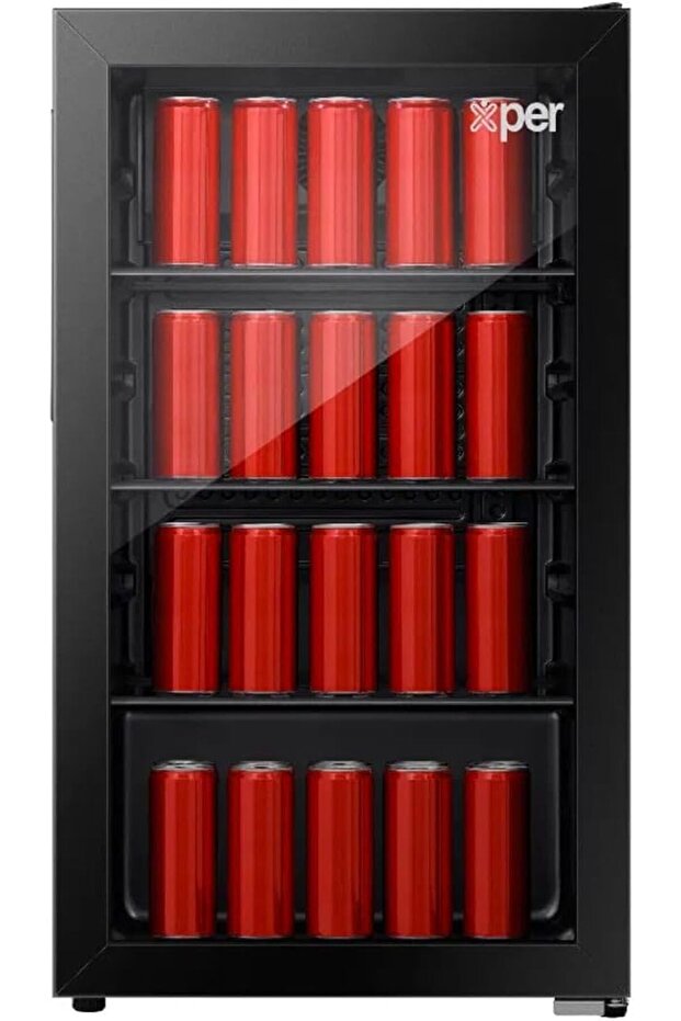 XPER Display Refrigerator 3.2 cu ft Black PCXP140B24