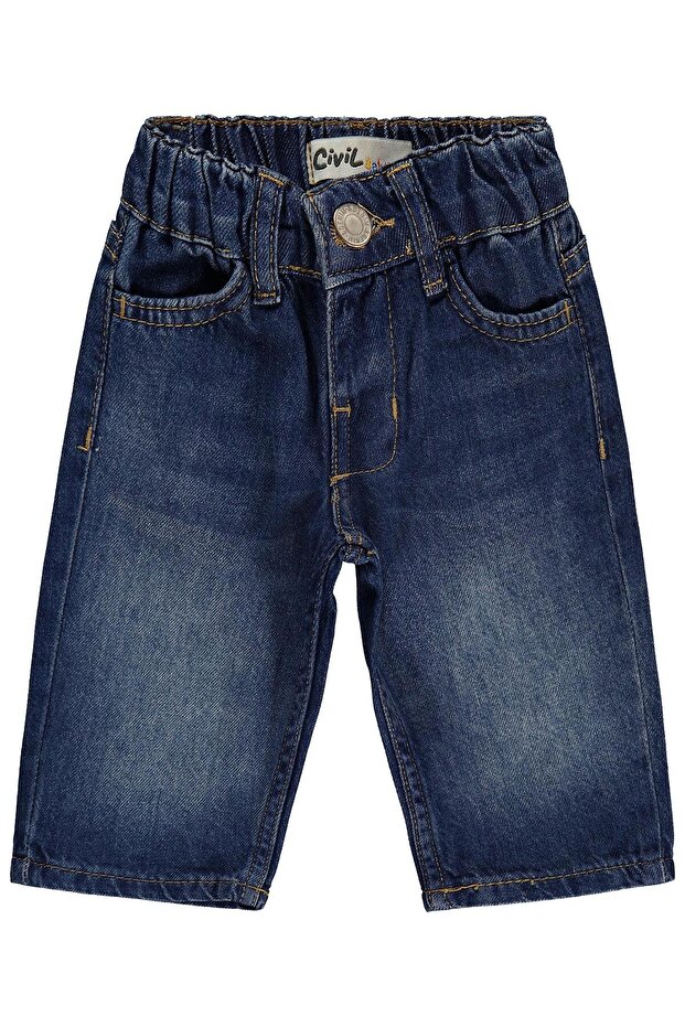 Basic 6-18 Months Pants Jeans - Blue